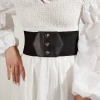 SHEIN Studded Wide Belt