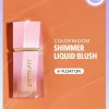 SHEGLAM Color Bloom Dayglow Liquid Blush Shimmer Finish-Float On Glowing Gel Cream Blush Long Lasting Non-Fading Highly Pigmented Lightweight Long Wear Smooth Blusher