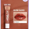 SHEGLAM Spring It On Glow Gloss-Vipeach Shiny Tinted Moisturizing Lip Gloss Plumping Non-Sticky Lip Oil Repairing Calendula Extract Lip Care