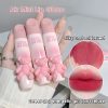 1Pc Cute pink bear matte lip gloss, long-lasting waterproof, color rendering, moisturizing, and enhancing complexion. It is suitable for both thin and thick applications in daily makeup with multiple colors to choose from
