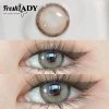 SHEIN Freshlady Aoki Grey 14mm Natural Colored Contact Lenses 1 Year Disposable