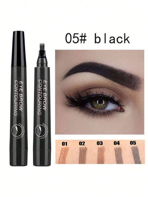 Waterproof Liquid Eyebrow Pen, Long-lasting Smudge Proof Eye Brow Makeup Product