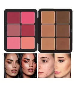 12-color Concealer & Blush Cream Palette