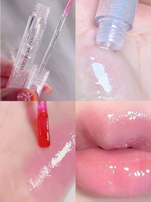 Moisturizing And Long-Lasting Color Changing Lip Gloss With Temperature Sensing Effect, It Can Reduce Lip Lines And Improve Lip Dryness. Suitable For Daily And Natural Makeup, Can Be Used Alone Or As Lipstick Base.