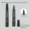 Waterproof Liquid Eyebrow Pen, Long-lasting Smudge Proof Eye Brow Makeup Product