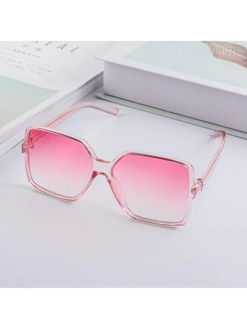 SHEIN Oversized Square Sunglasses for Women Classic Style Big Frame Glasses