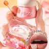 SHEIN Sweet Mushroom Small Honey Pot Lip Mask Lip Lipstick Lightly Care Lip Lines, Moisturize Lip Balm, Prevent Dry Cracks