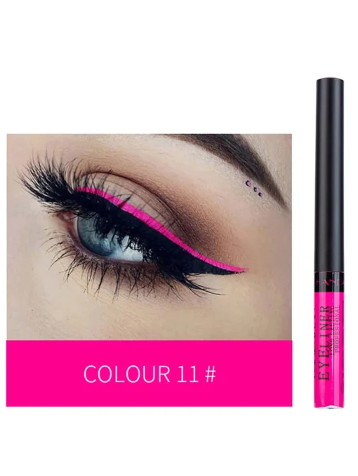 SHEIN HANDAIYAN Matte Liquid Eyeliner, 1pc Highly Pigmented Smudge Proof Eye Makeup