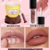 SHEIN Misslyn VELVET MATTE LIP CREAM & Moisturizing Lip Blam,2 Pcs,TIRAMISU LATTE Lip Balm, Moisturizing Lip Blam, Moisturizing Lip Care